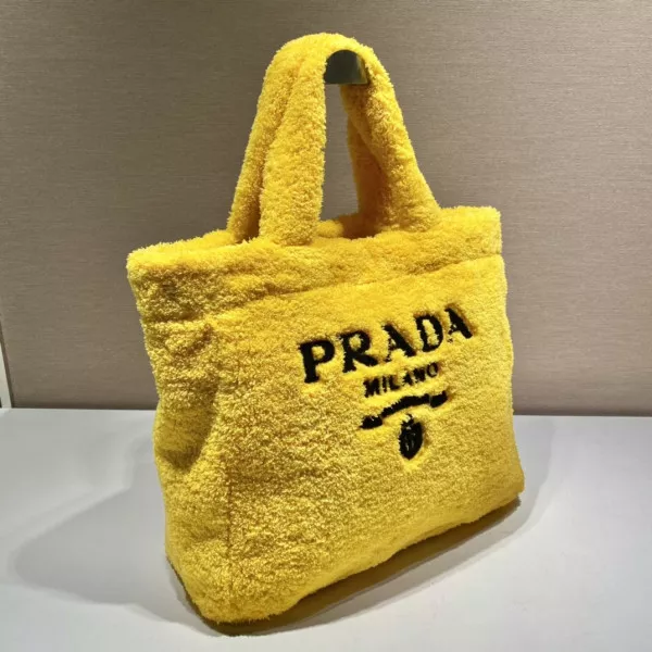 Aaa replica ru PRADA Terry tote bag 0120