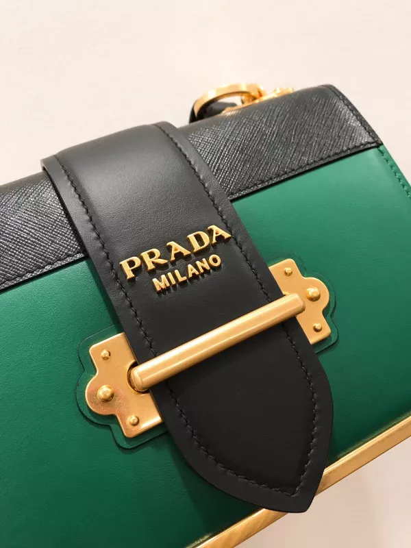 Aaa replica ru PRADA CAHIER LEATHER SHOULDER BAG 0120