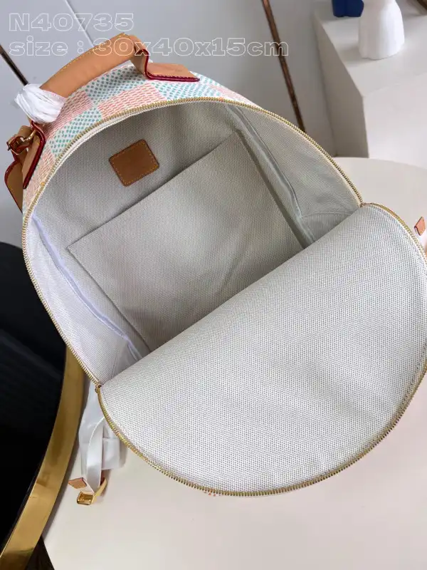 Aaa replica ru LOUIS VUITTON BACKPACK MULTIPOCKET-30*40*15.5CM 0122