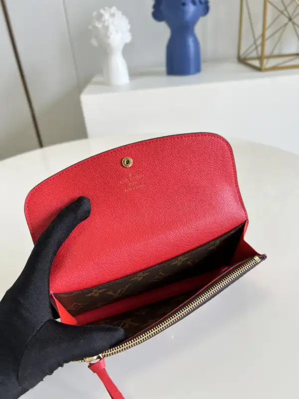 Aaa replica ru LOUIS VUITTON EMILIE wallet 0130