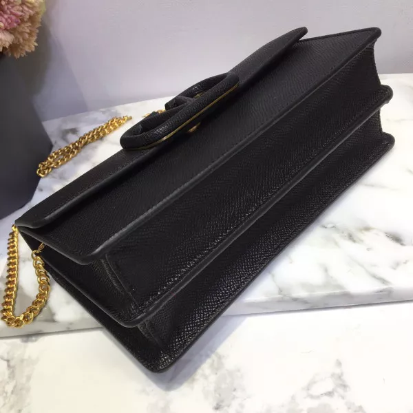 Aaa replica ru VALENTINO GARAVANI VSLING GRAINY CALFSKIN WALLET WITH CHAIN STRAP 0117