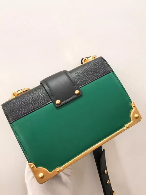 Aaa replica ru PRADA CAHIER LEATHER SHOULDER BAG 0120