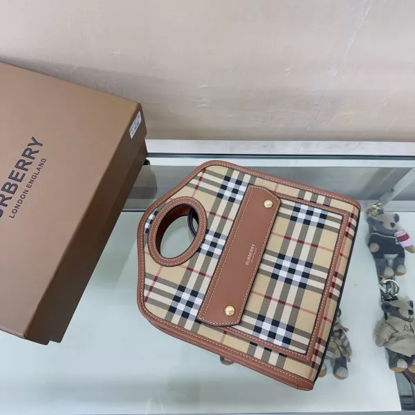 Aaa replica ru BURBERRY Mini Pocket Bag-23*6*26.5CM 0119