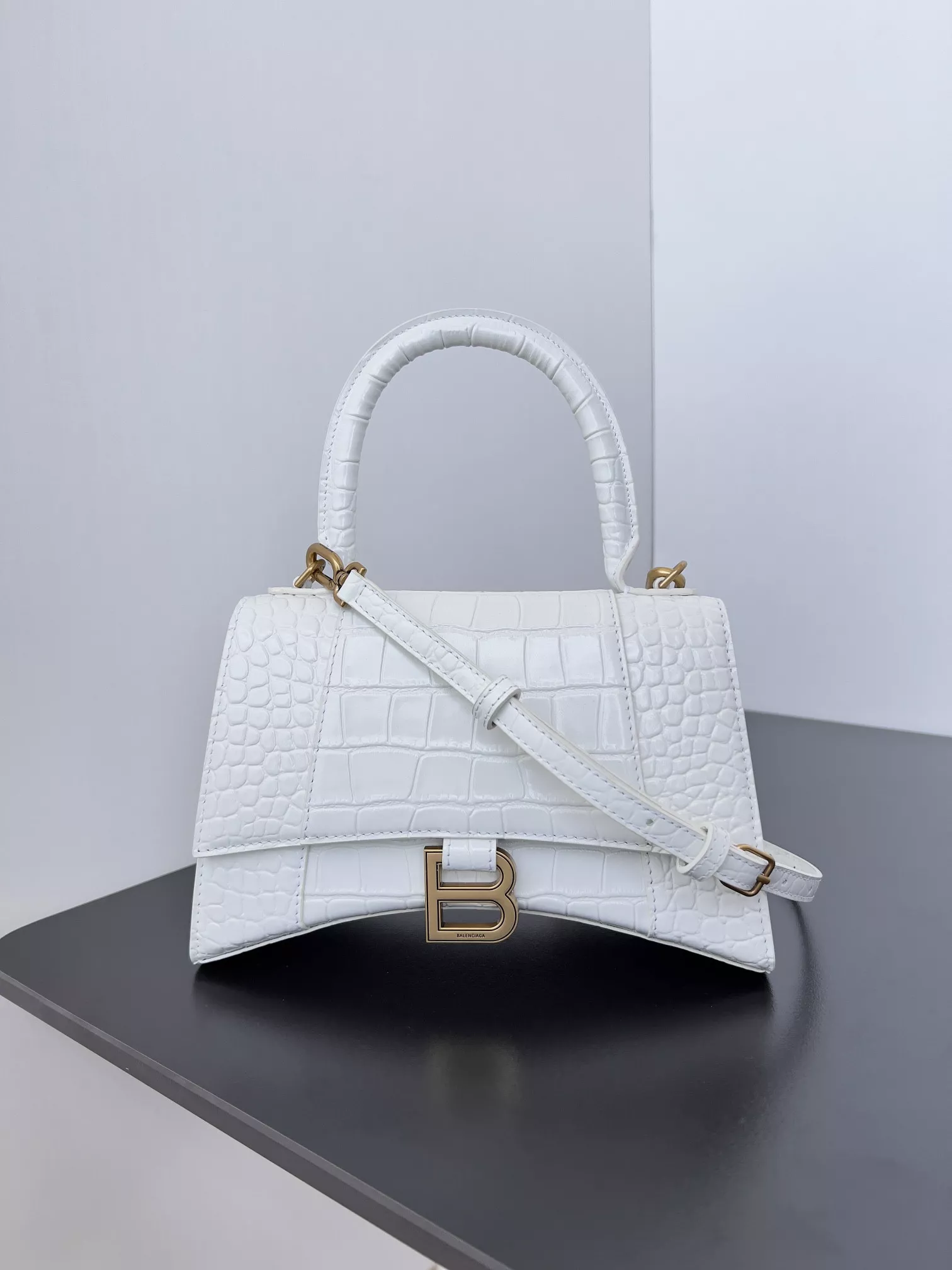 Aaa replica ru Balenciaga Hourglass Bag-23*10*24CM 0121