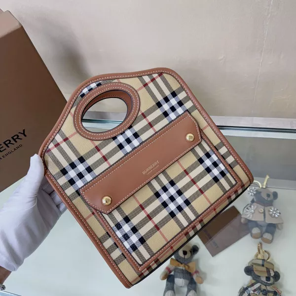 Aaa replica ru BURBERRY Mini Pocket Bag-23*6*26.5CM 0119