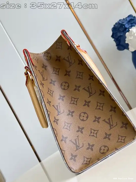 Aaa replica bags LOUIS VUITTON MM-35*27*14cm ONTHEGO 0211