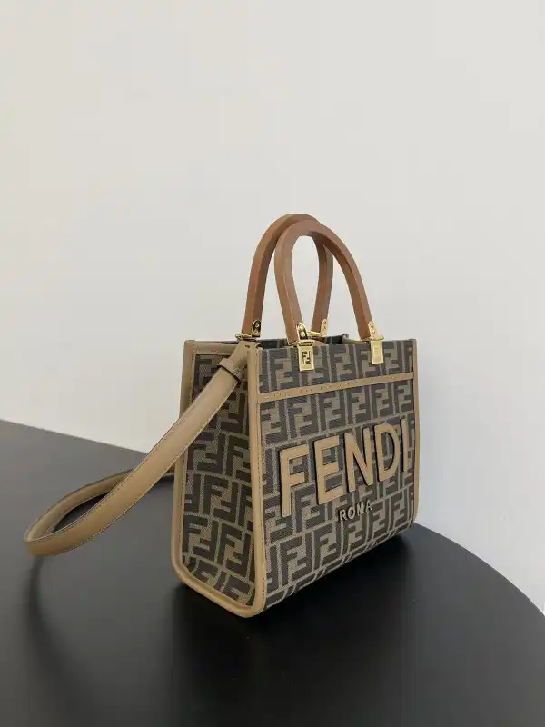 Aaa replica bags FENDI Sunshine small bag-25.5*12*22.5CM 0202