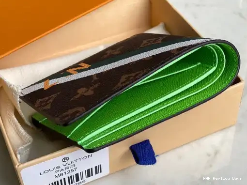 Aaa replica bags WALLET LOUIS VUITTON MULTIPLE 0223