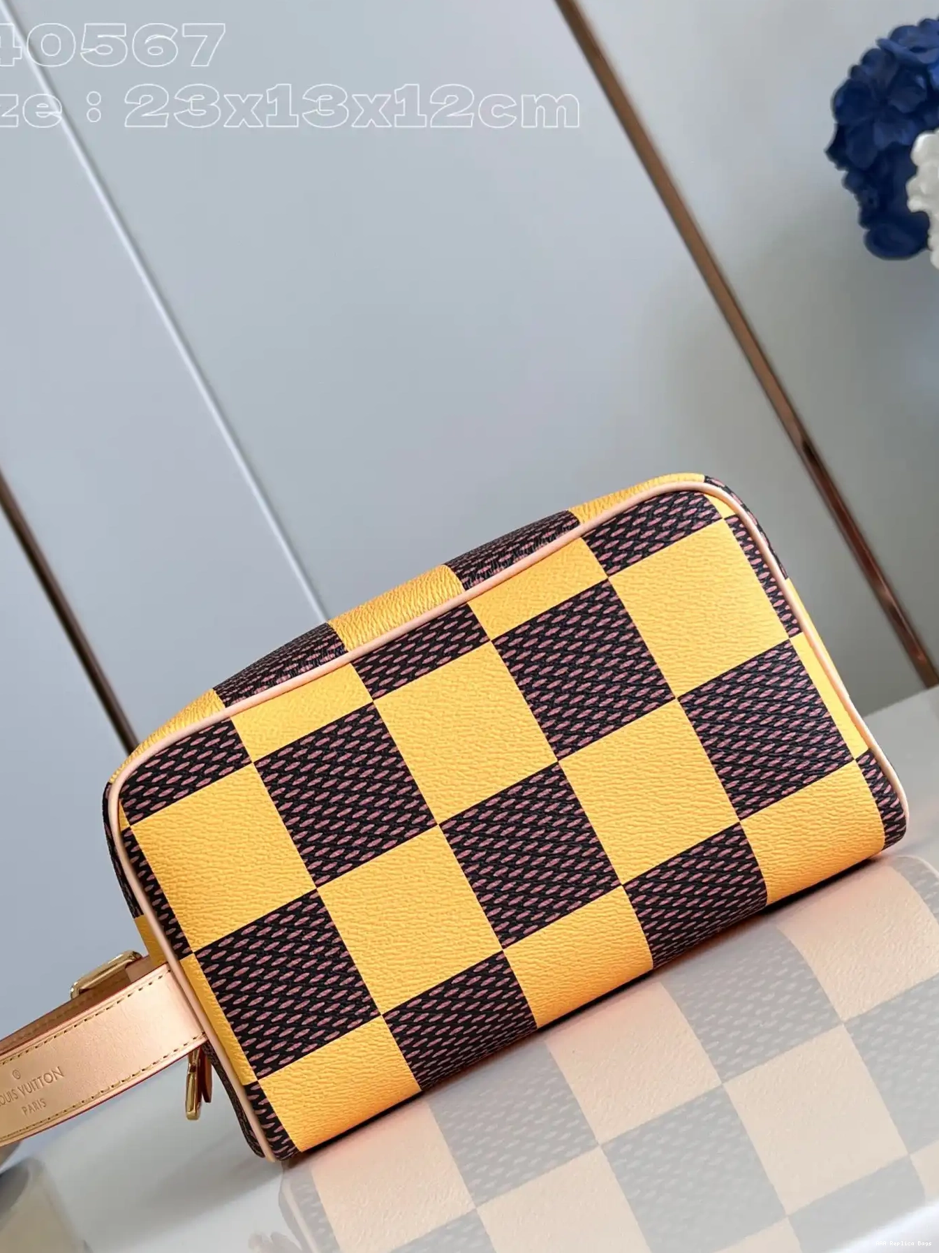 Aaa replica ru LOCKER DOPP KIT bag-23*13*12CM LOUIS VUITTON 0216