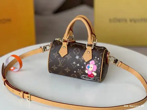 Aaa replica bags VUITTON NANO SPEEDY LOUIS 0227