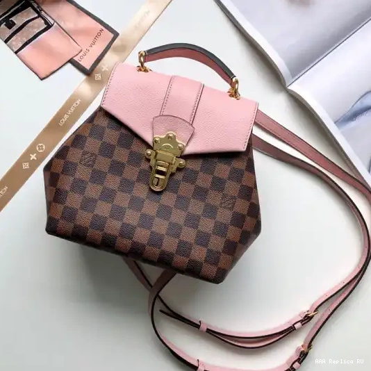 Aaa replica bags Vuitton Louis Backpack Clapton 0227