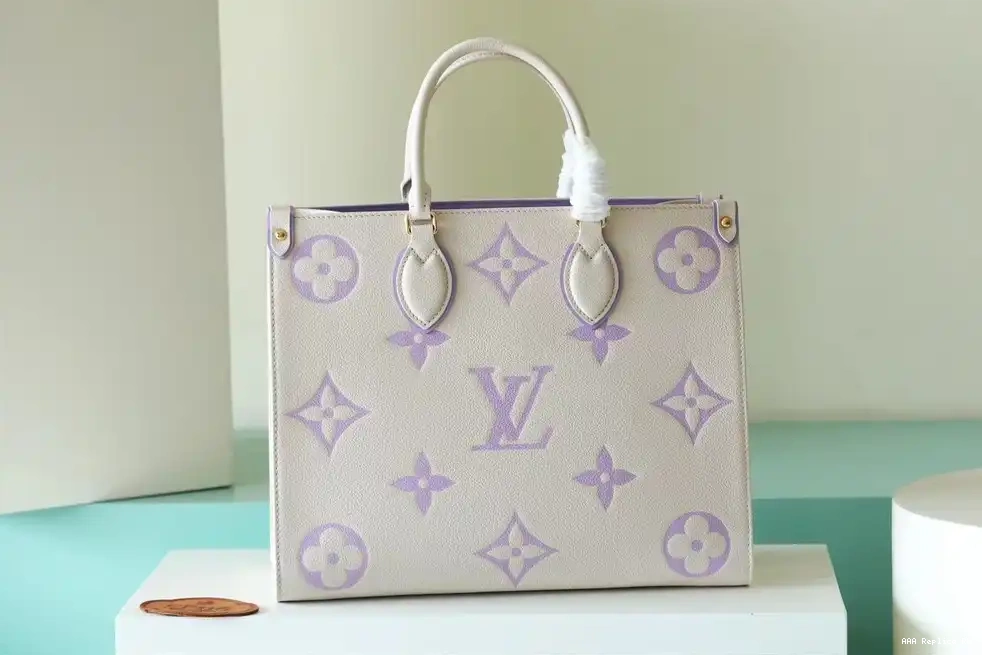 Aaa replica ru ONTHEGO VUITTON MM LOUIS 0215