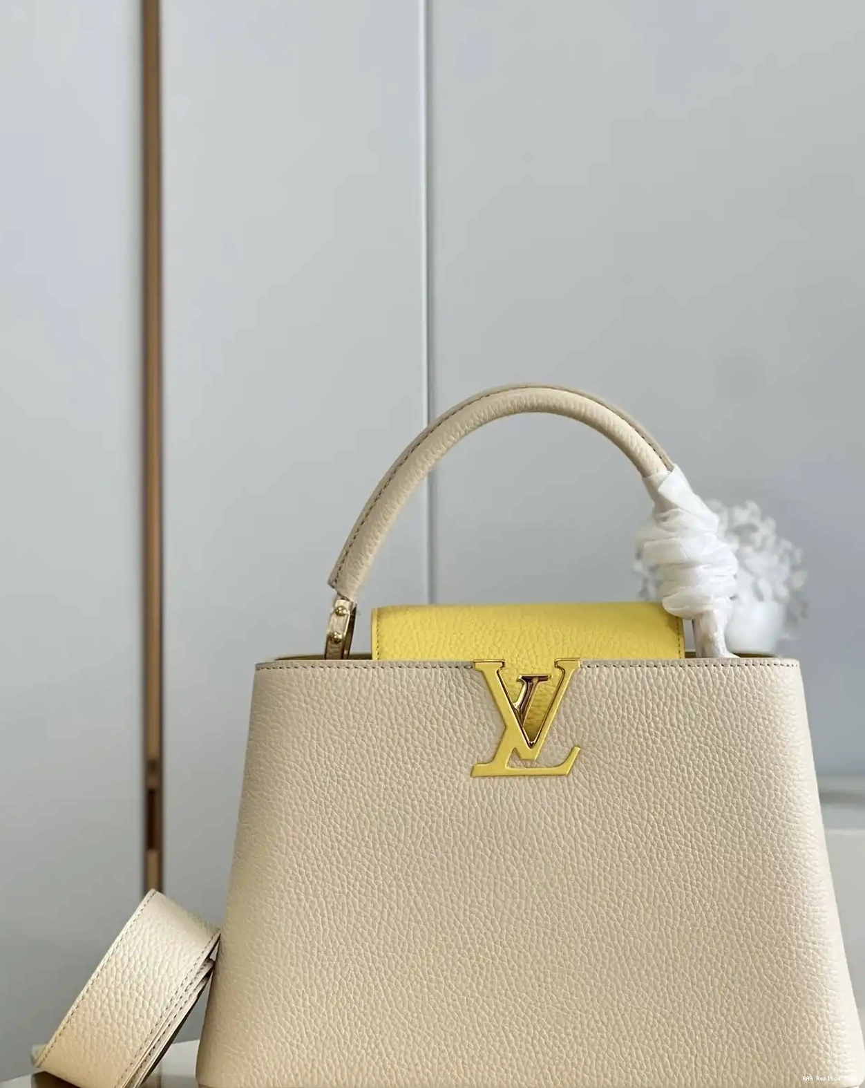 Aaa replica bags CAPUCINES VUITTON MM LOUIS 0225