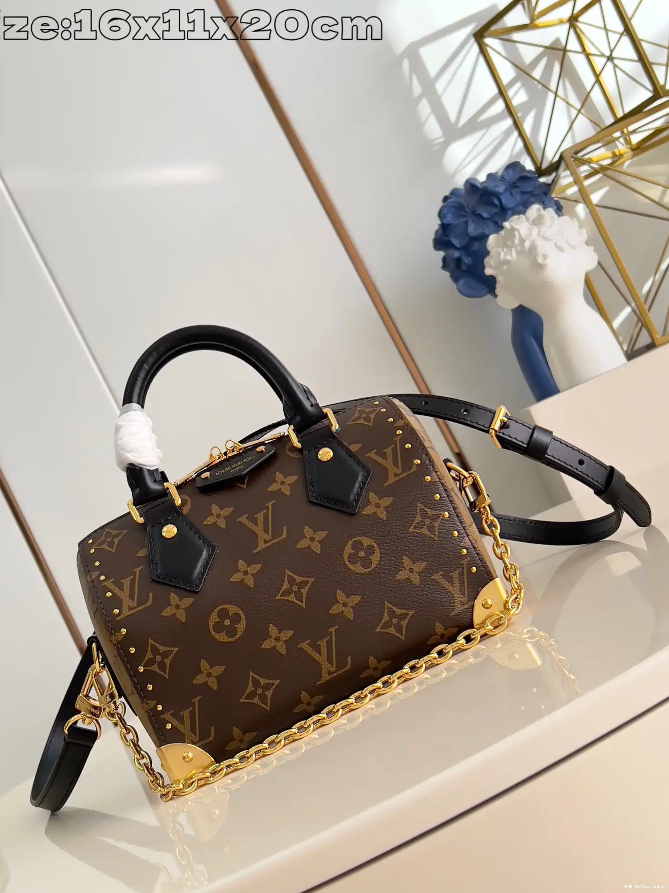 Aaa replica bags 20 Trunk Louis Speedy Vuitton 0217