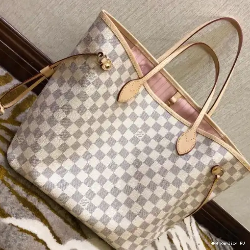 Aaa replica ru Vuitton  NEVERFULL MM Louis 0228