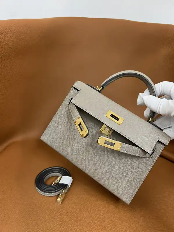 Aaa replica ru HERMES KELLY MINI II ALL HANDMADE 0201