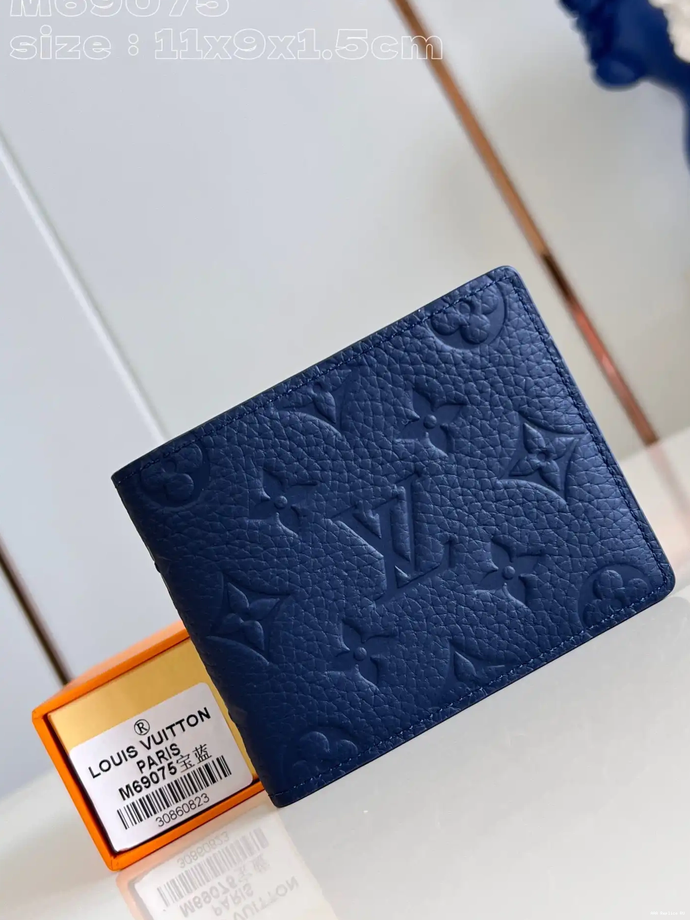 Aaa replica ru WALLET-11*8.5*2CM VUITTON LOUIS SLENDER 0210