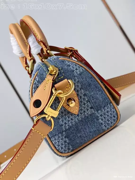 Aaa replica bags NANO SPEEDY-16-10-7.5cm VUITTON LOUIS 0207