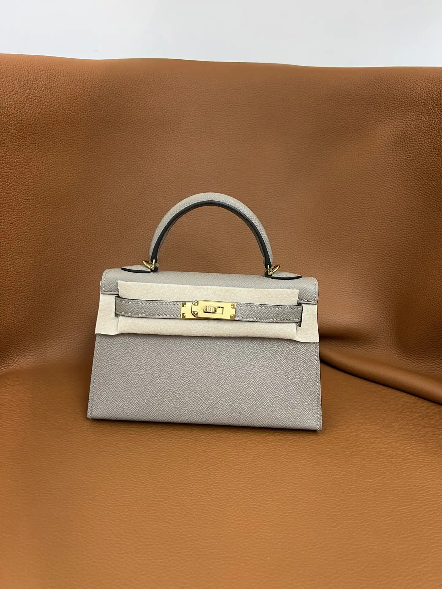 Aaa replica ru HERMES KELLY MINI II ALL HANDMADE 0201