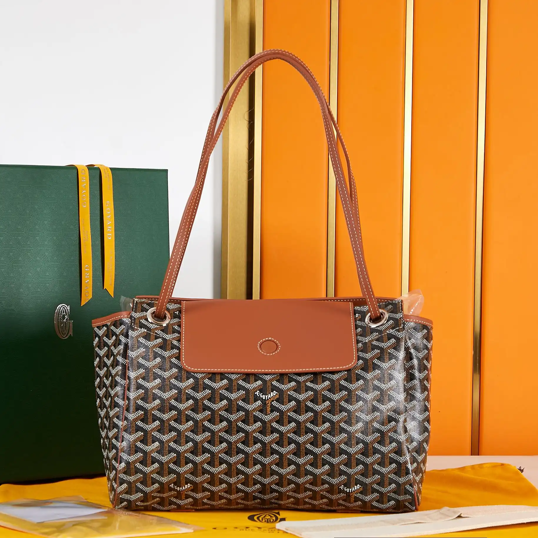 Aaa replica ru GOYARD Rouette Souple Bag 0203