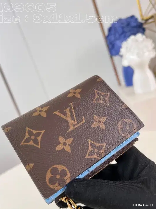 Aaa replica ru Wallet VUITTON 9*11.5*1.5CM LOUIS - Lisa 0224