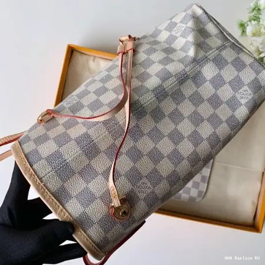 Aaa replica ru Vuitton  NEVERFULL MM Louis 0228