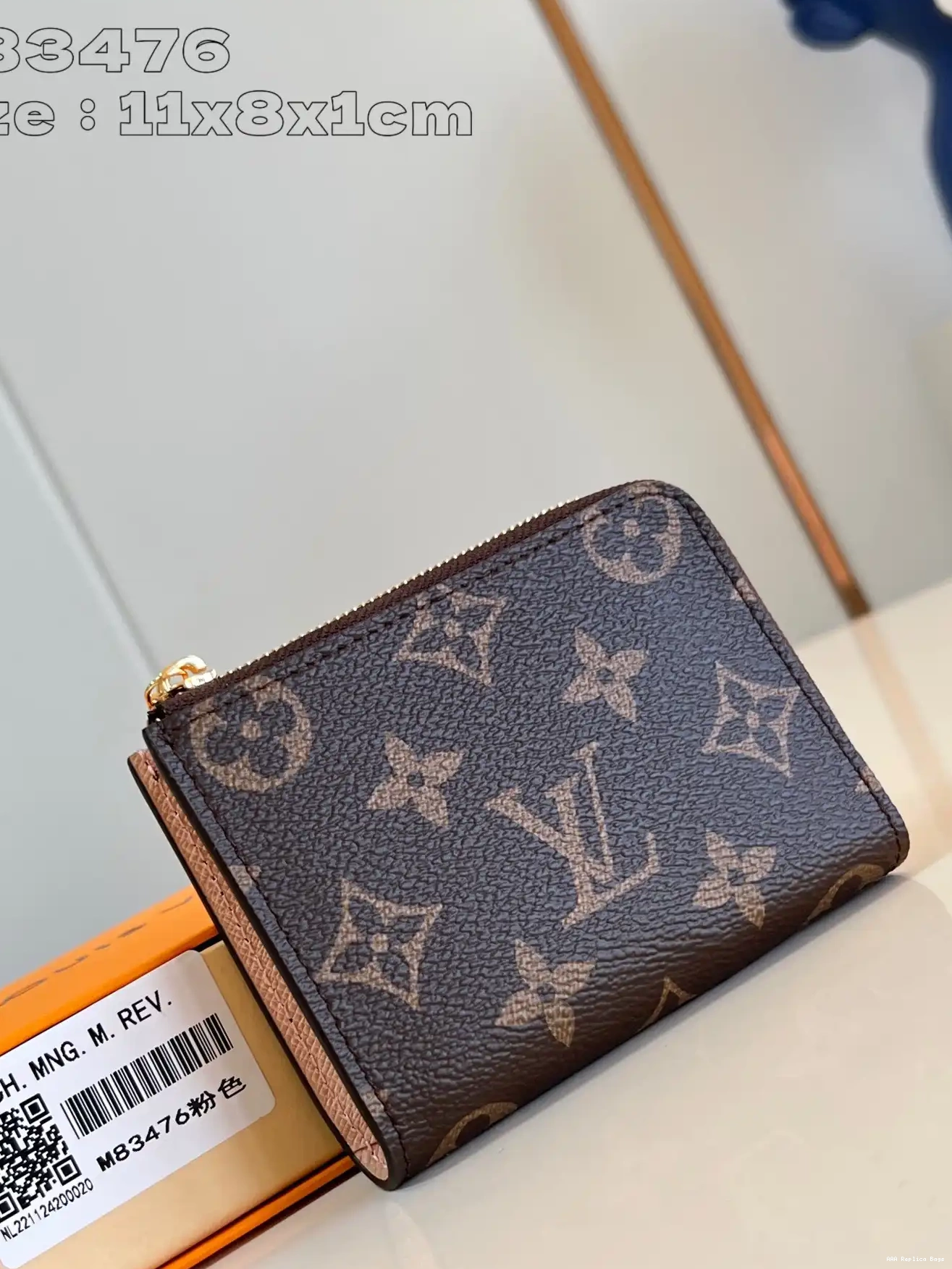 Aaa replica ru Louis Noa Compact Wallet-11*8.5*1.5CM Vuitton 0211