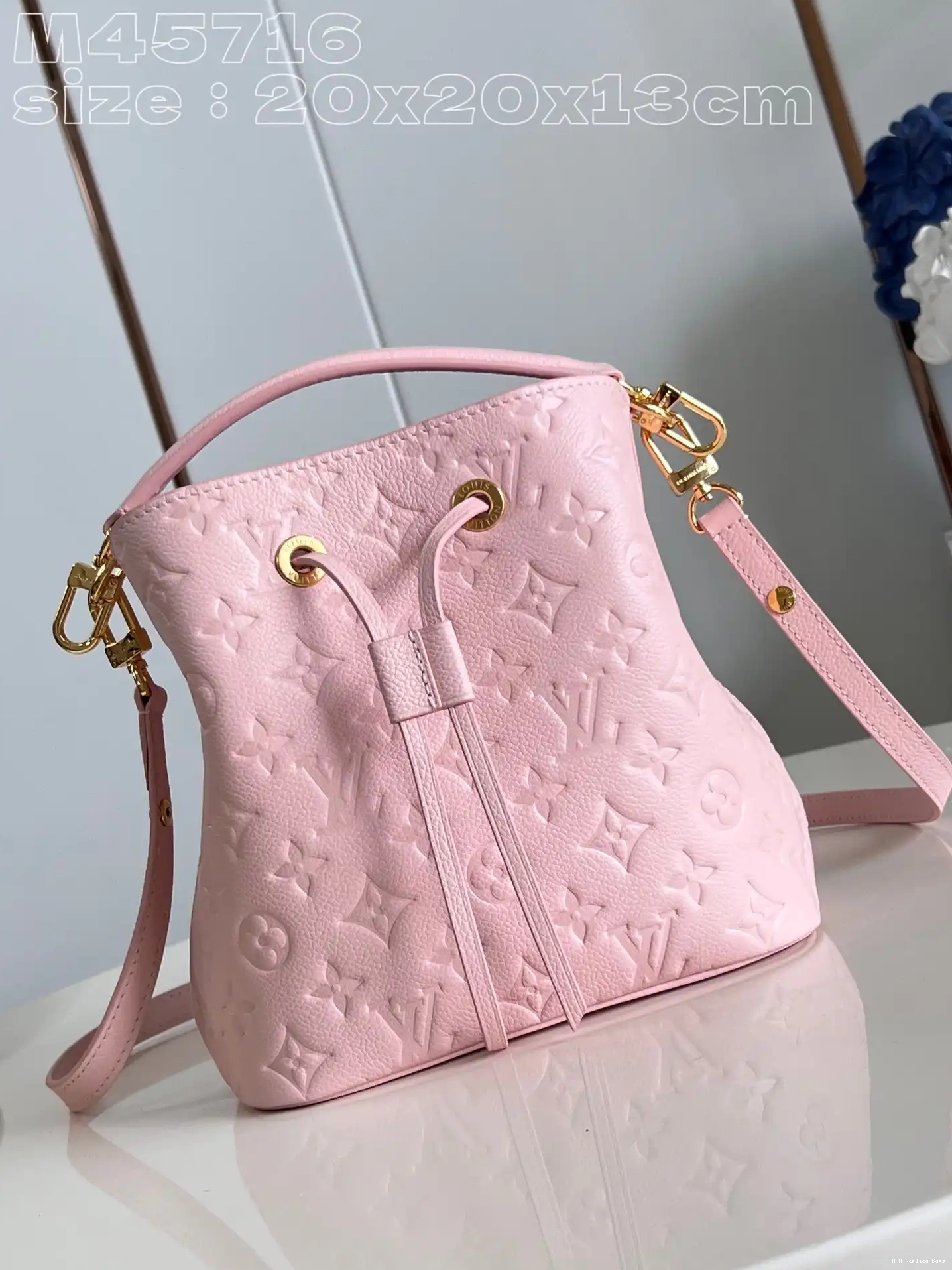 Aaa replica bags BB-20*20*13cm VUITTON NÉONOÉ LOUIS 0216