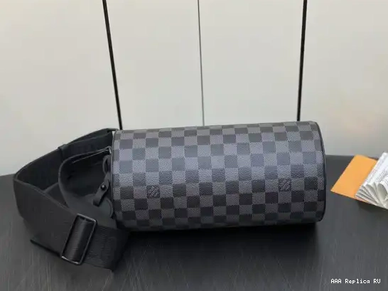 Aaa replica bags VUITTON Polochon LOUIS PM Soft 0216