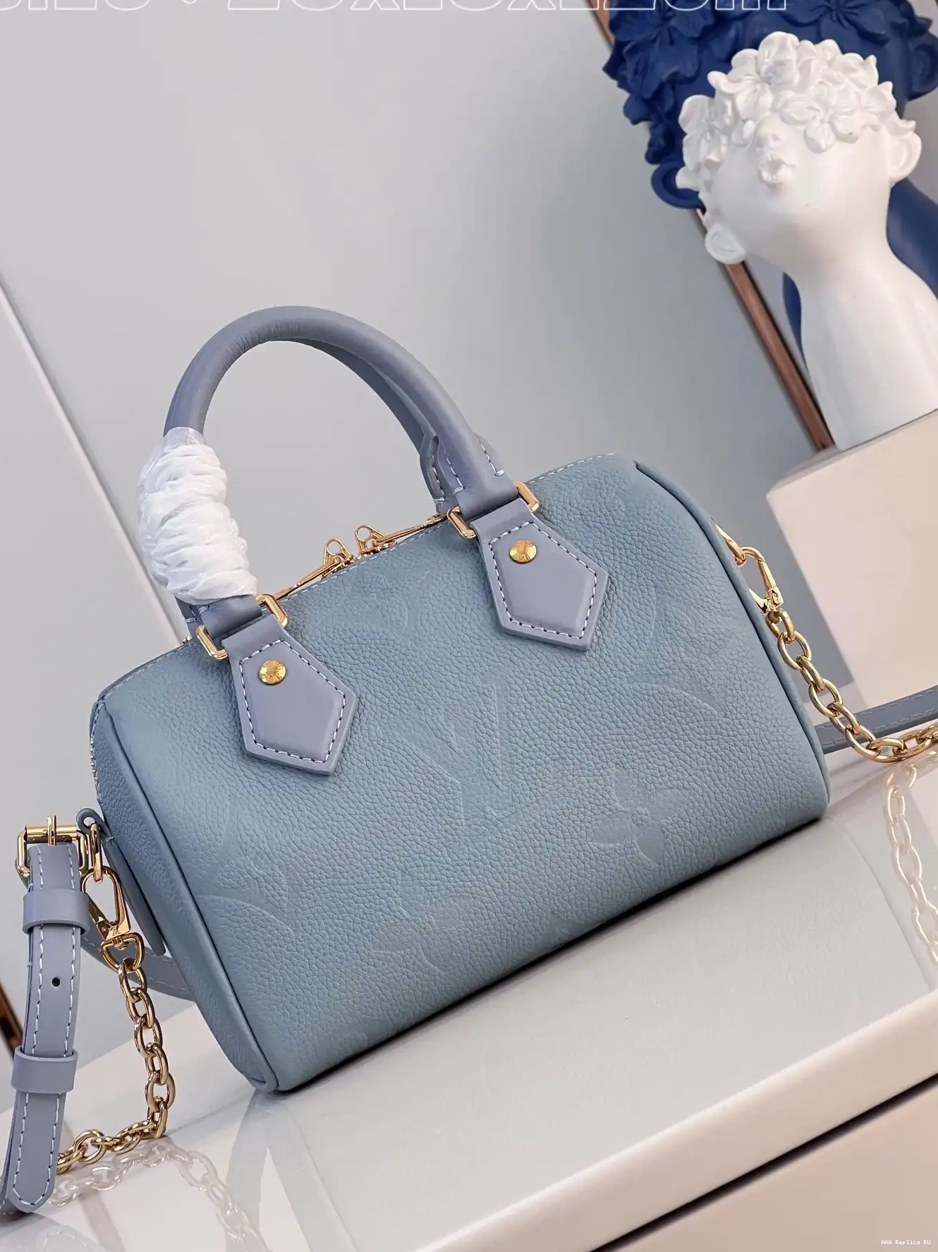 Aaa replica bags VUITTON BANDOULIÈRE LOUIS 20 SPEEDY 0222