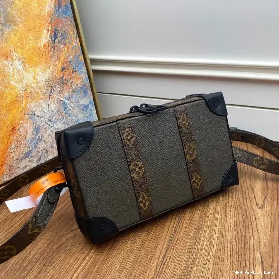 Aaa replica bags VUITTON WALLET TRUNK SOFT LOUIS 0224