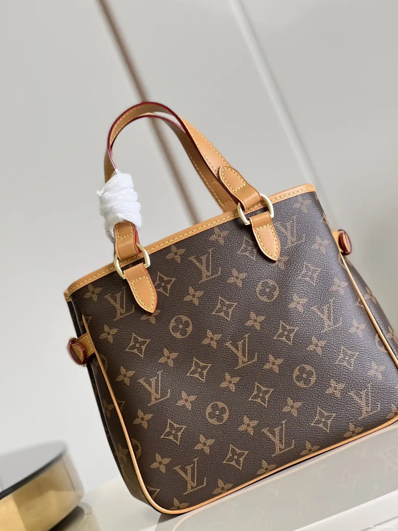 Aaa replica ru VUITTON Monogram LOUIS bag-25*23*15CM 0219