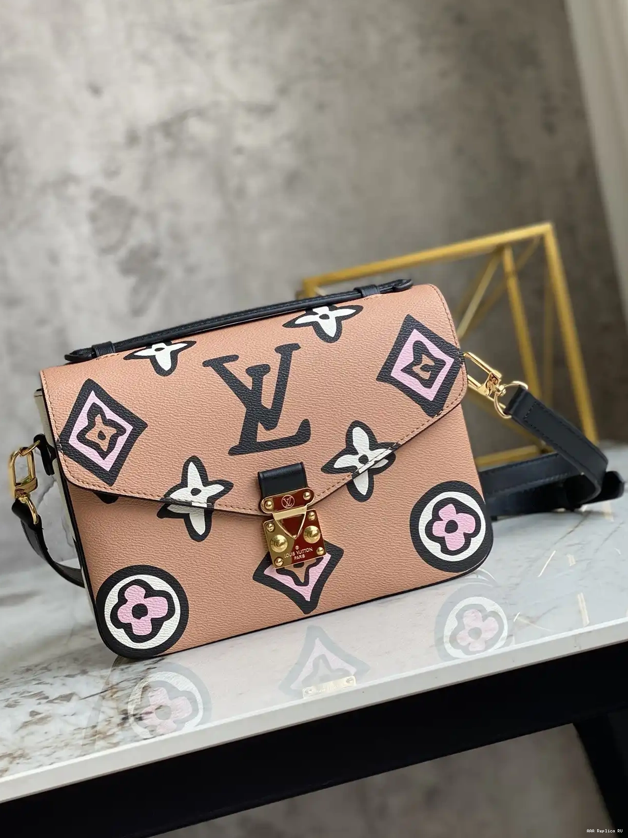 Aaa replica bags VUITTON LOUIS MÉTIS POCHETTE 0210