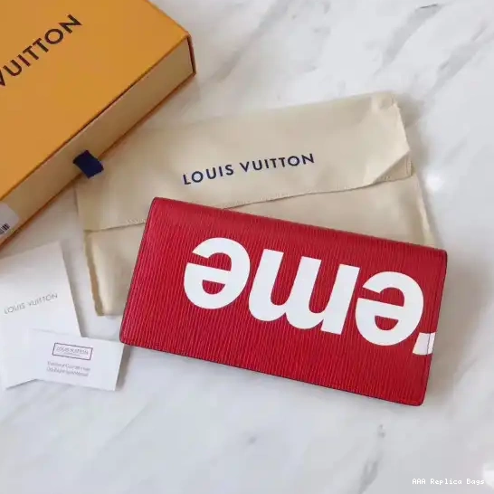 Aaa replica bags Louis wallet supreme Vuitton 0219