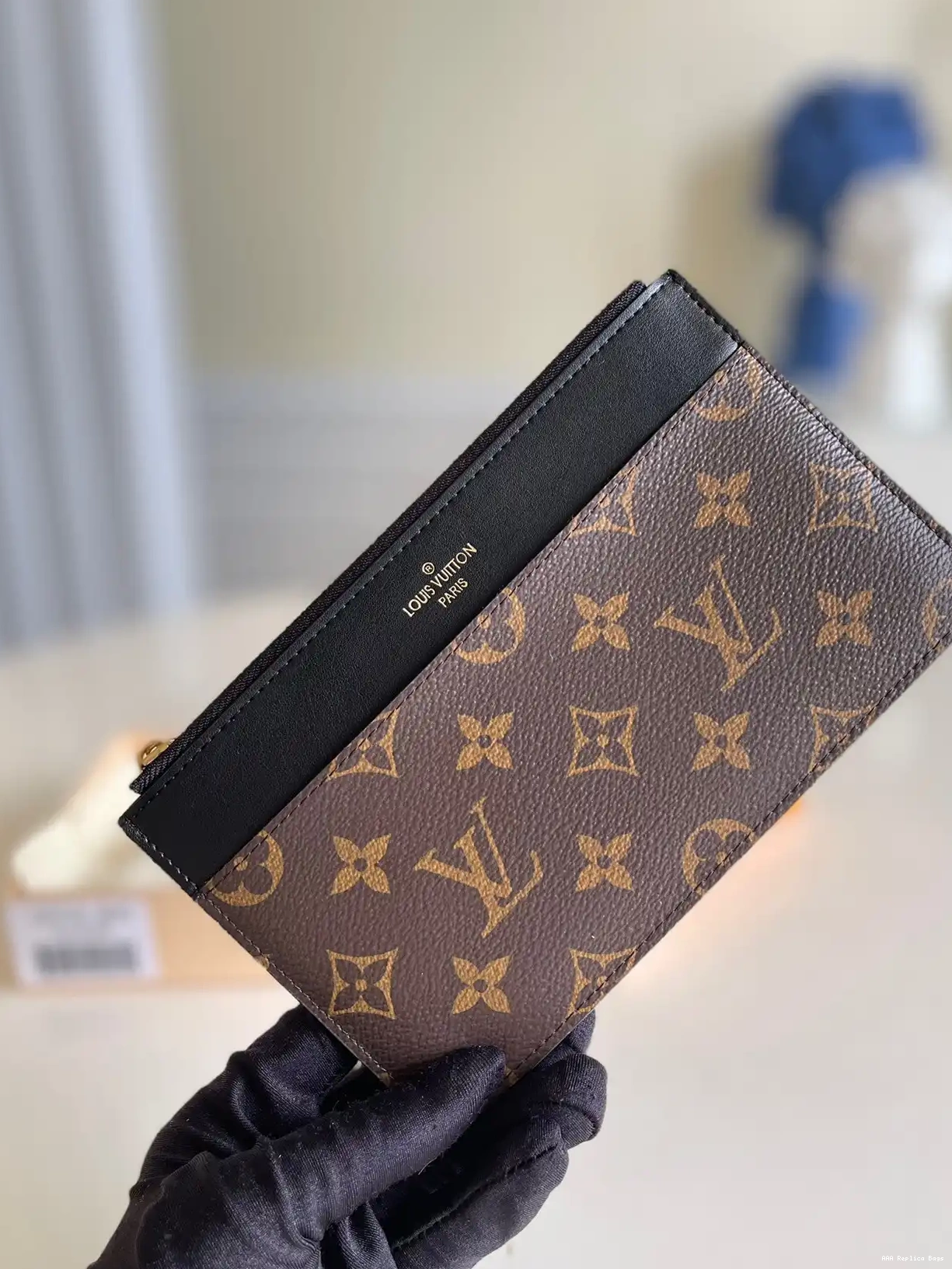 Aaa replica ru LOUIS SLIM VUITTON PURSE 0226