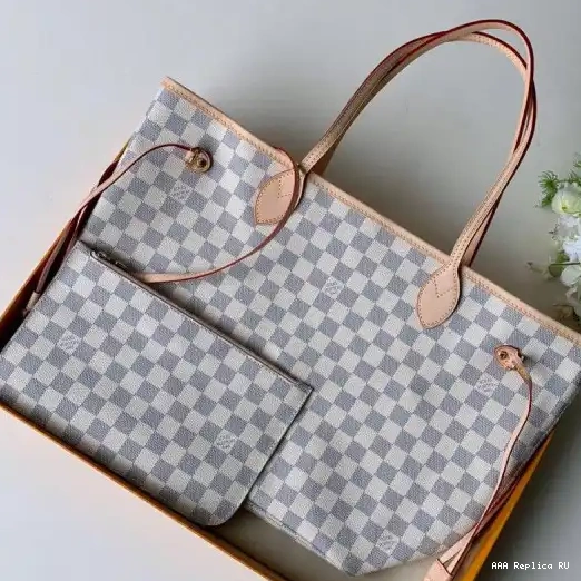 Aaa replica ru Vuitton  NEVERFULL MM Louis 0228