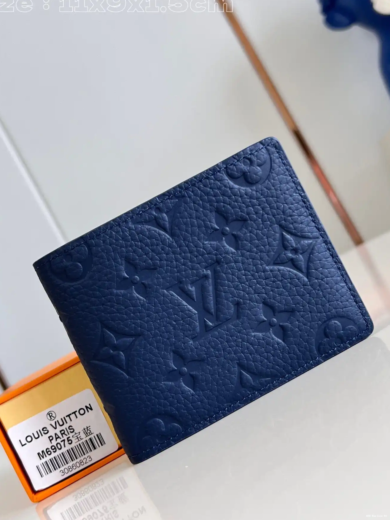 Aaa replica ru WALLET-11*8.5*2CM VUITTON LOUIS SLENDER 0210