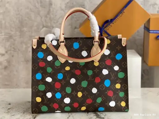 Aaa replica ru VUITTON LOUIS MM X YK ONTHEGO 0215