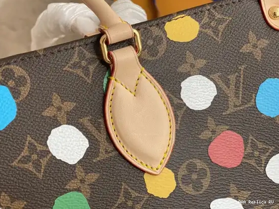 Aaa replica ru VUITTON LOUIS MM X YK ONTHEGO 0215