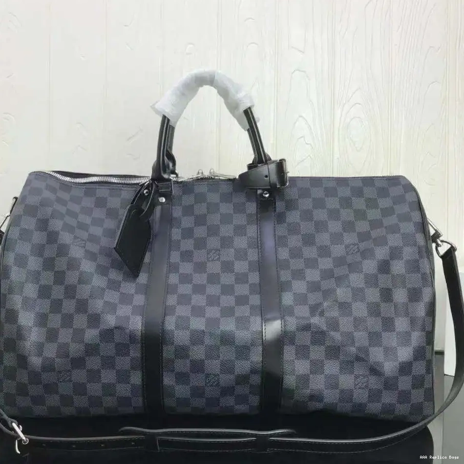 Aaa replica bags LOUIS VUITTON BANDOULIÈRE 55 KEEPALL 0214