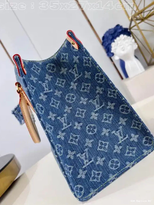 Aaa replica bags LOUIS VUITTON MM ONTHEGO 0220