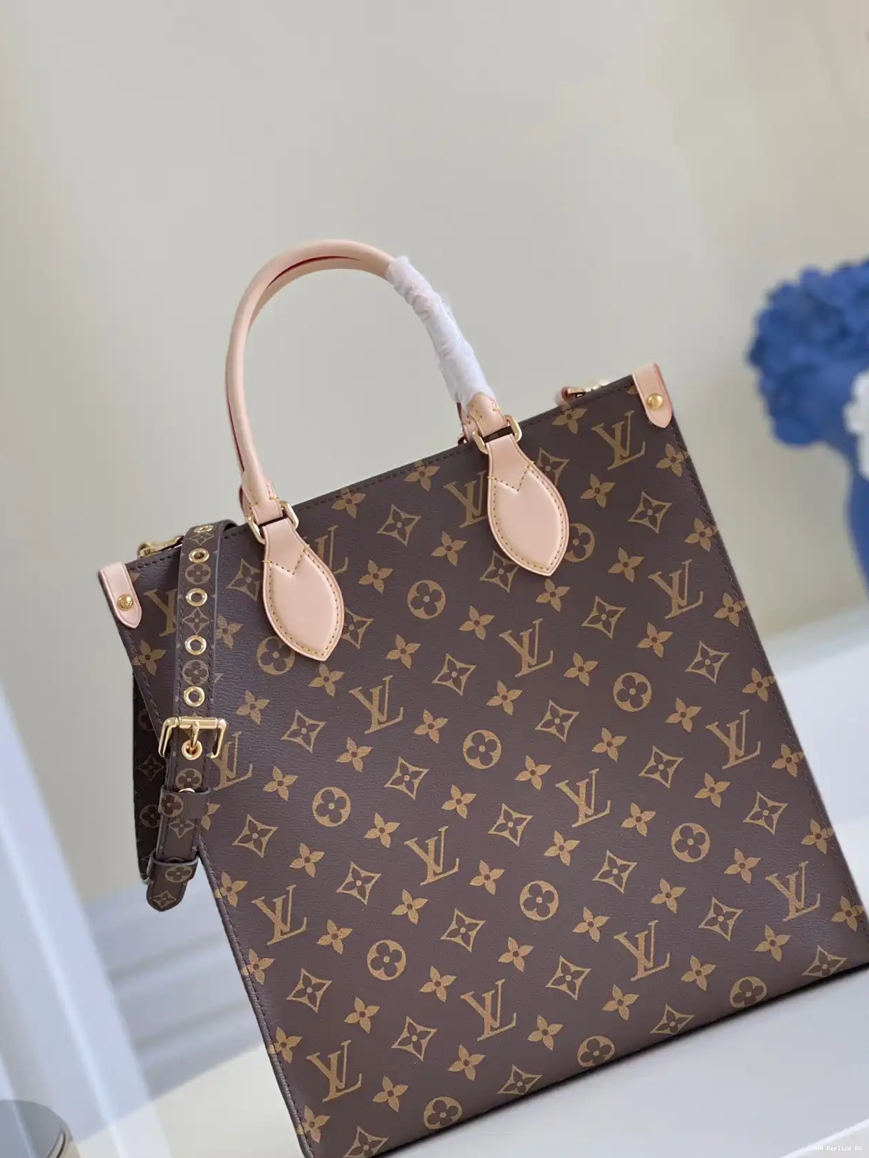 Aaa replica ru VUITTON PETIT PLAT SAC LOUIS 0216