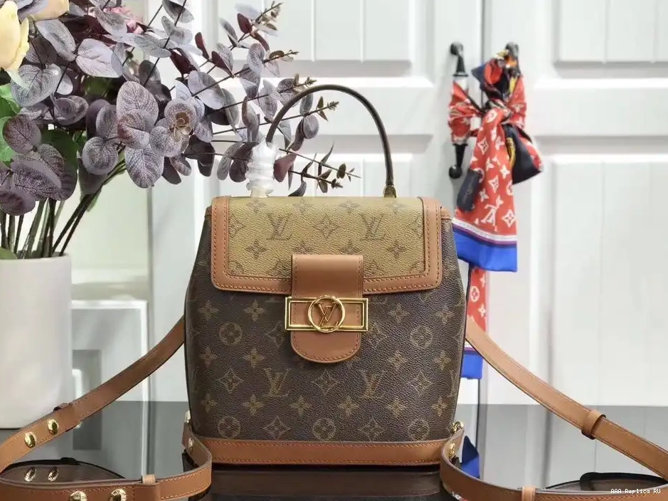 Aaa replica bags LOUIS VUITTON BACKPACK DAUPHINE 0212