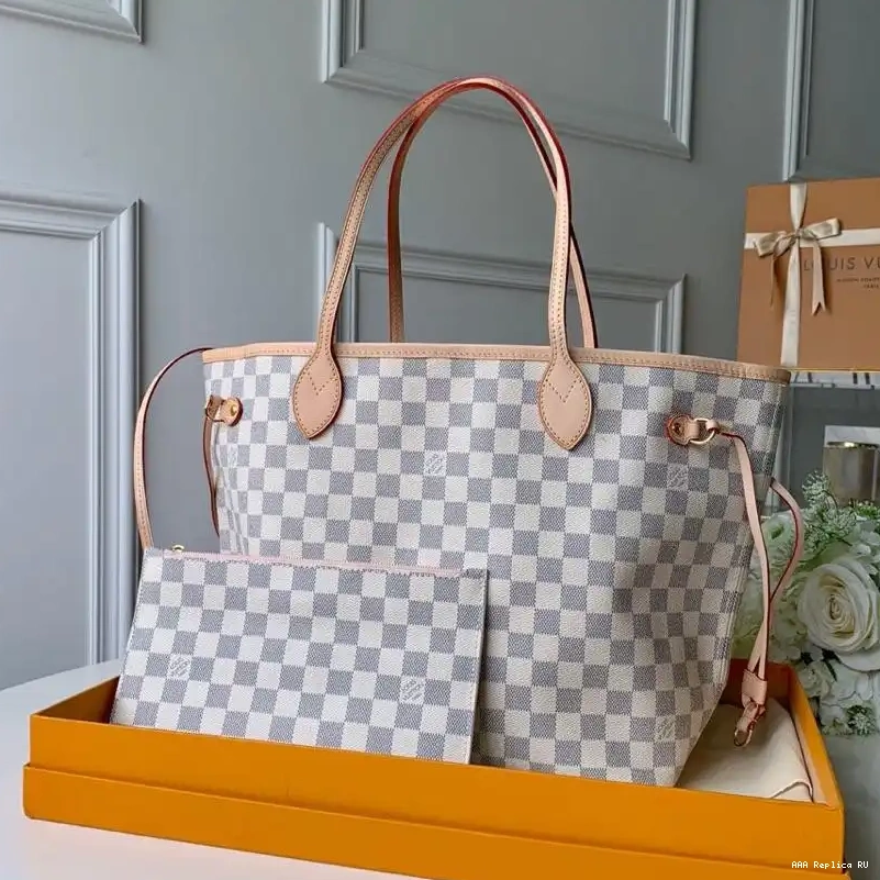 Aaa replica ru Vuitton  NEVERFULL MM Louis 0228