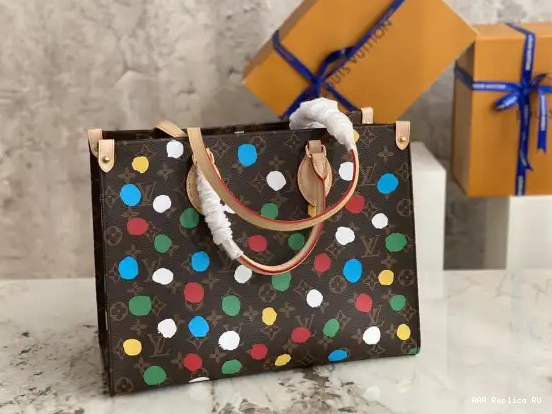 Aaa replica ru VUITTON YK LOUIS X MM ONTHEGO 0227