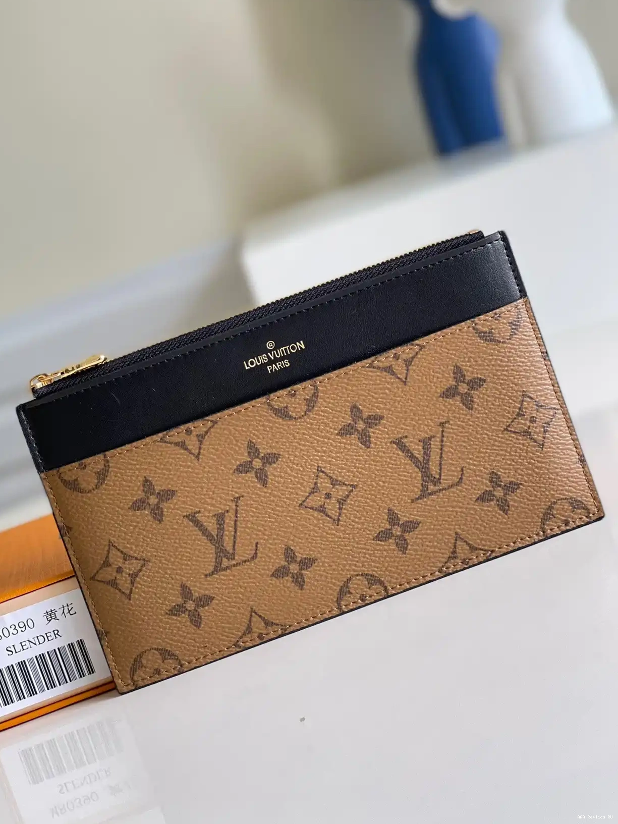 Aaa replica bags SLIM VUITTON LOUIS PURSE 0227