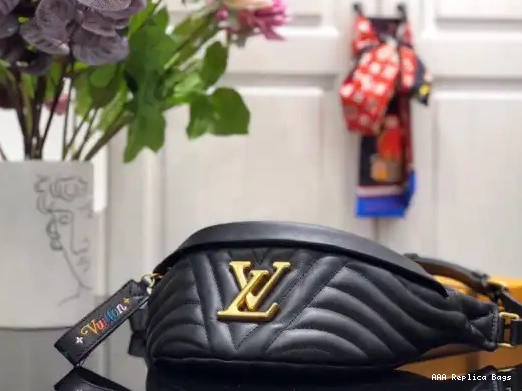 Aaa replica bags WAVE NEW VUITTON LOUIS BUMBAG 0226