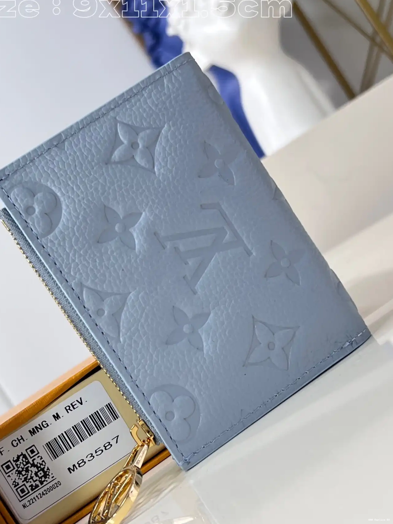 Aaa replica ru - 9*11.5*1.5CM Wallet VUITTON LOUIS Lisa 0209