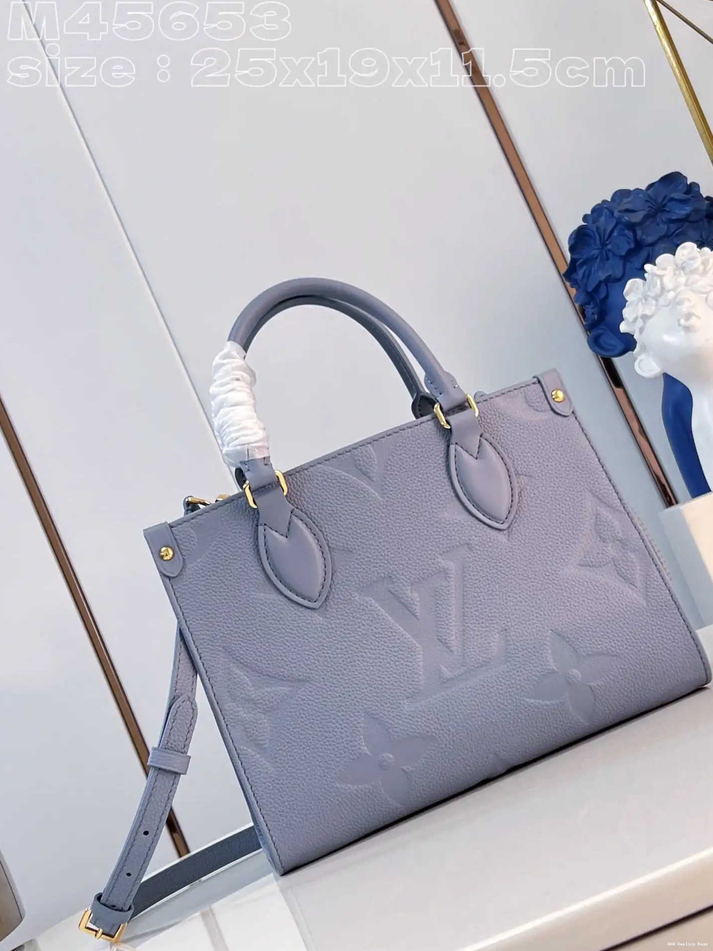 Aaa replica bags ONTHEGO PM-25*19*11.5cm VUITTON LOUIS 0212