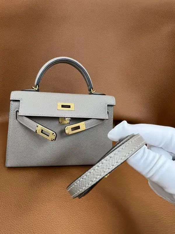 Aaa replica ru HERMES KELLY MINI II ALL HANDMADE 0201